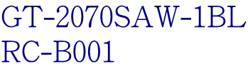GT-2070SAW-1BL RC-B001